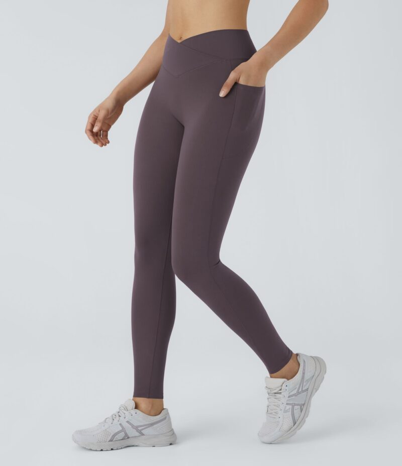 Leggings Patitoff 2.0 yoga bolsillo lateral cruzado tiro alto resistente pelo mascota - Image 4