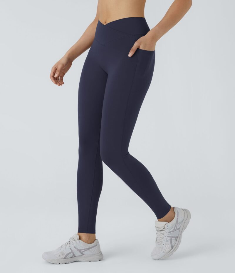 Leggings Patitoff 2.0 yoga bolsillo lateral cruzado tiro alto resistente pelo mascota - Image 5