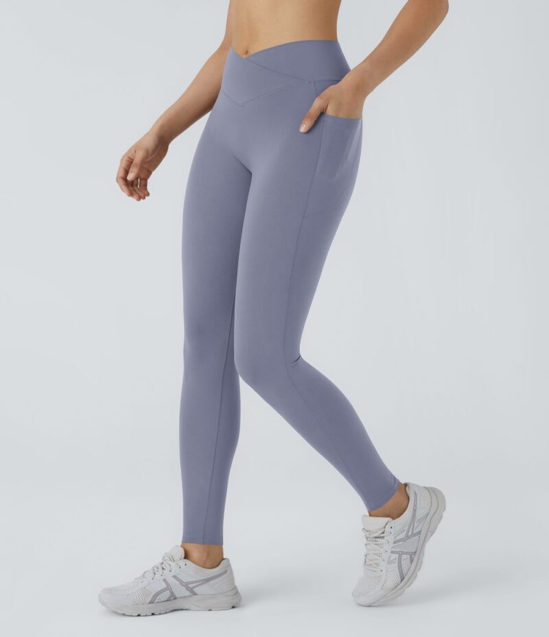 Leggings Patitoff 2.0 yoga bolsillo lateral cruzado tiro alto resistente pelo mascota - Image 6