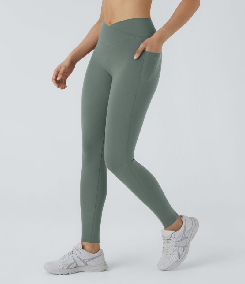 Leggings Patitoff 2.0 yoga bolsillo lateral cruzado tiro alto resistente pelo mascota - Image 7