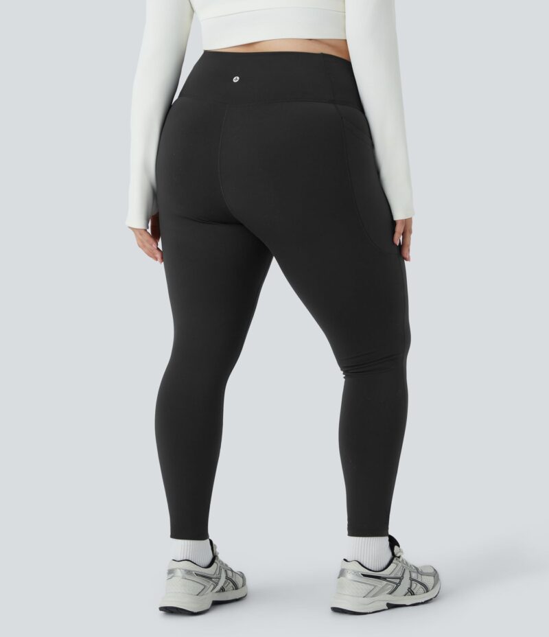 Leggings Patitoff térmico talla grande 7/8 bolsillo lateral cruzado resistente al pelo mascota - Image 2