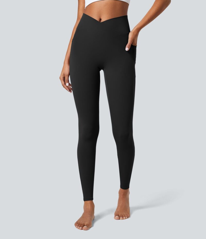 Leggings Softlyzero liso bolsillo cruzado -UPF50+ - Image 3