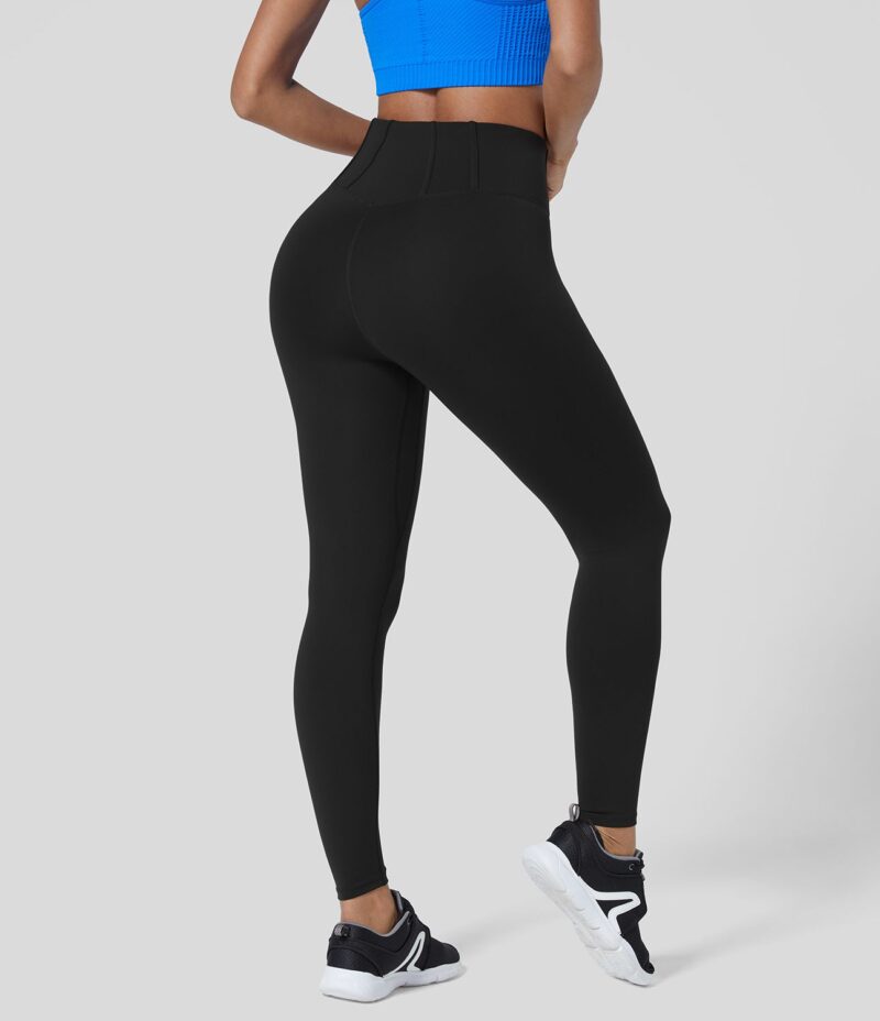 SpeedWave Leggings de entrenamiento 7/8 tiro alto cintura sándwich control barriga de secado rápido - Image 2