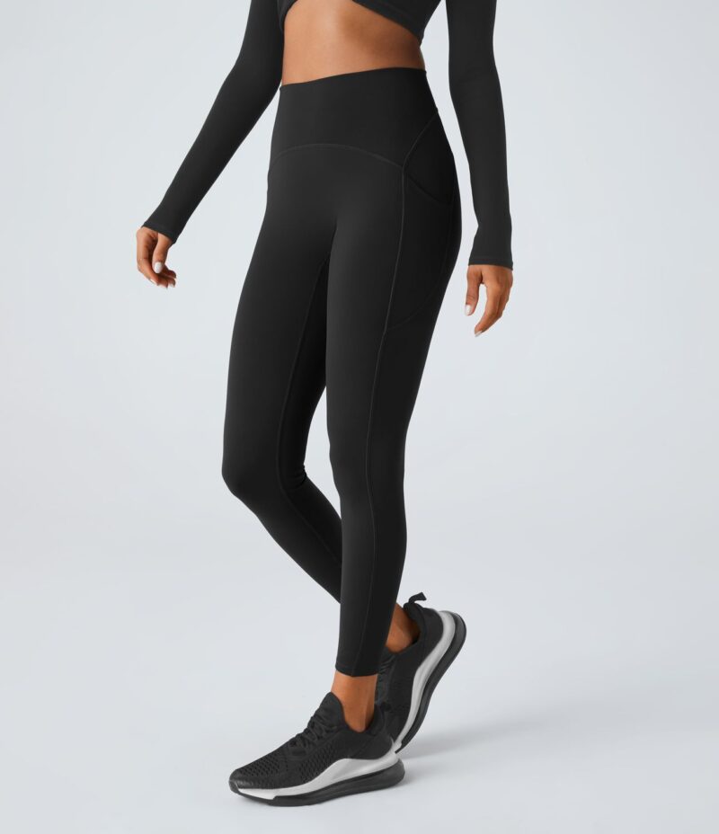 Leggings SpeedWave correr 7/8 secado rápido bolsillo lateral tiro alto - Image 2