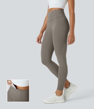 Leggings yoga 7/8 bolsillo trasero tiro alto