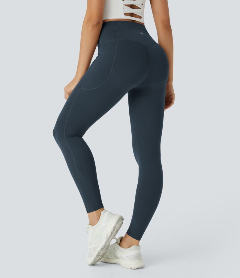 Leggings SoCinched UltraSculpt tiro alto realce glúteos control abdomen bolsillo lateral moldeador - Image 4