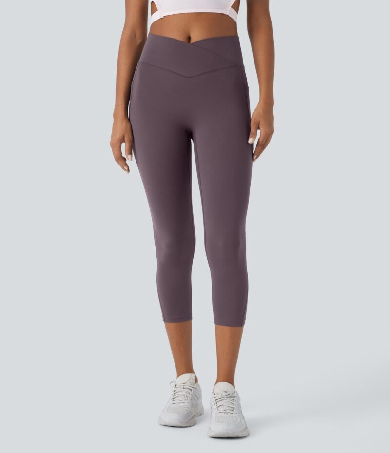 Leggings Patitoff 2.0 yoga capri bolsillo lateral cruzado tiro alto resistente pelo mascota - Image 2