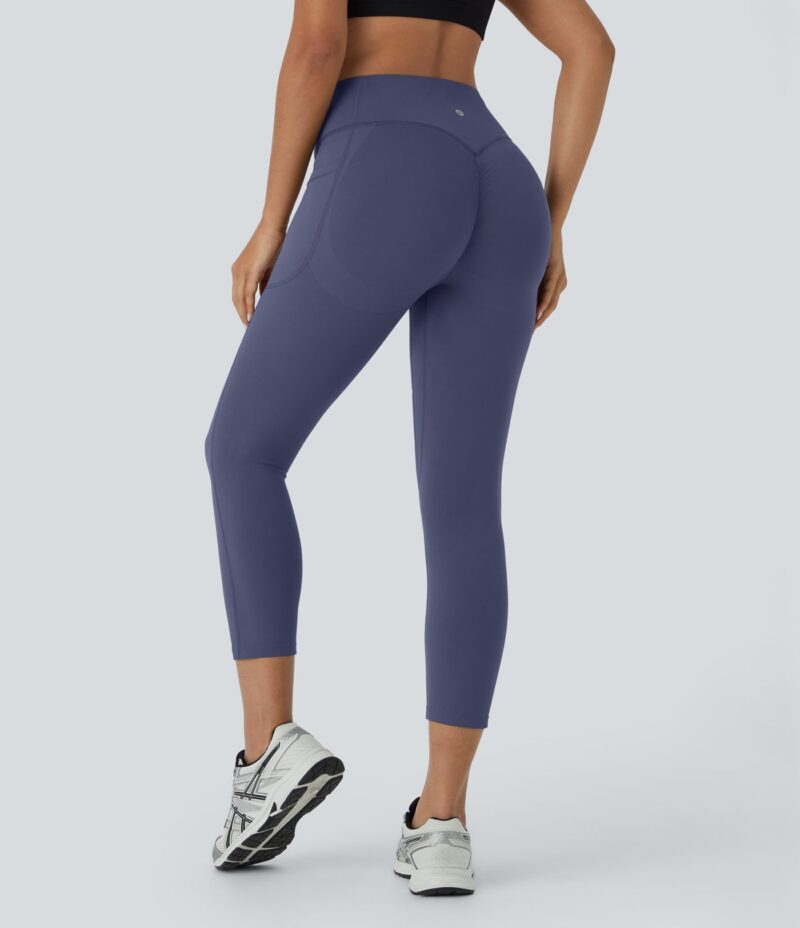 Leggings SoCinched capri tiro alto control abdomen realce glúteo UltraSculpt entrenamiento - Image 6