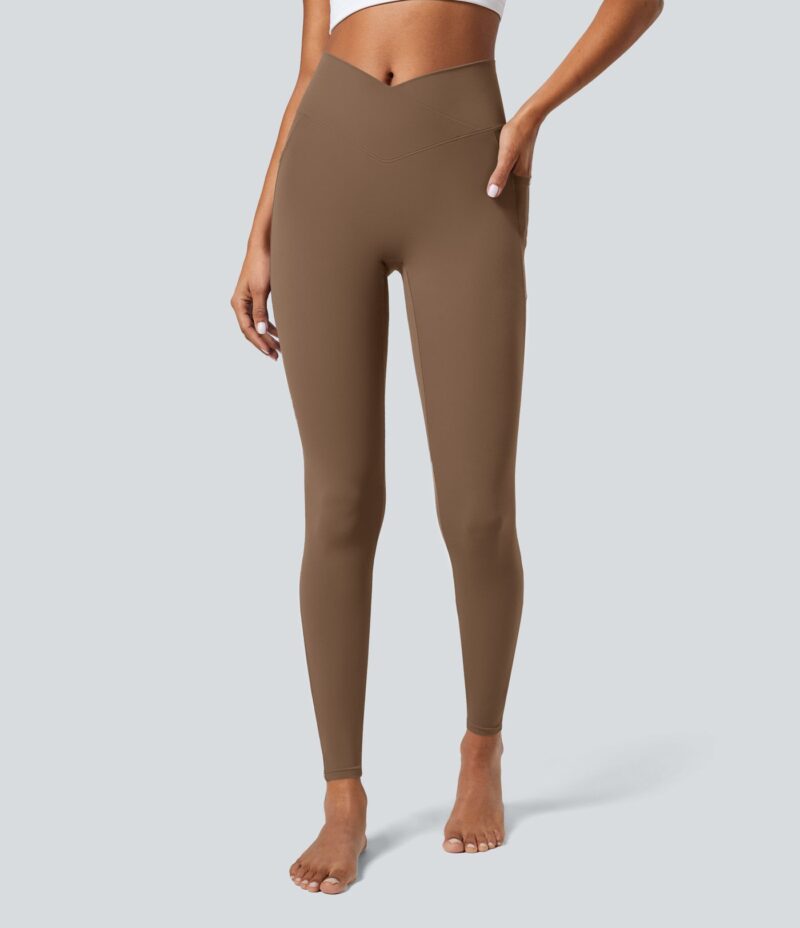 Leggings Softlyzero liso bolsillo cruzado -UPF50+ - Image 6