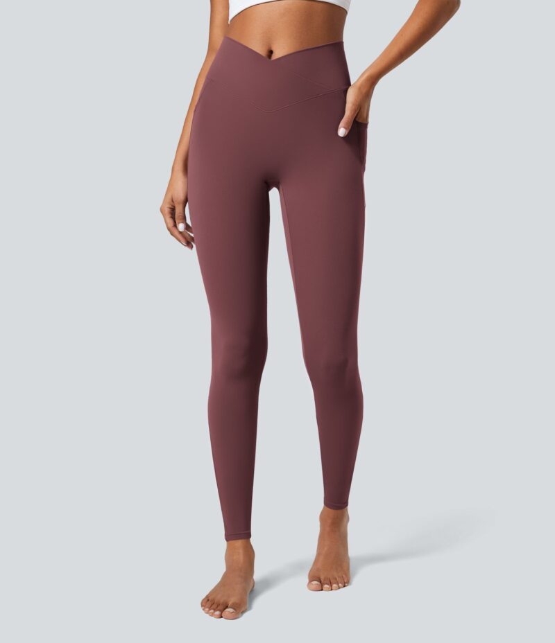 Leggings Softlyzero liso bolsillo cruzado -UPF50+ - Image 8