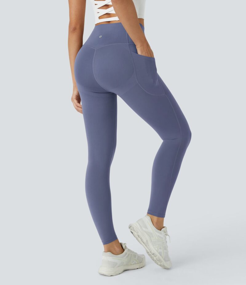 Leggings SoCinched UltraSculpt tiro alto realce glúteos control abdomen bolsillo lateral moldeador - Image 9